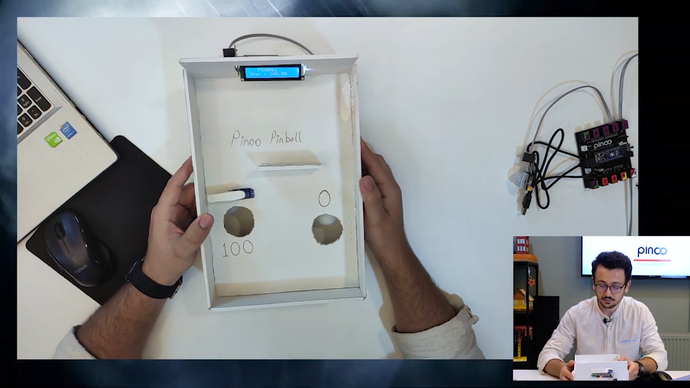 Arduino Ide'de Pinoo ile Pinball Oyunu